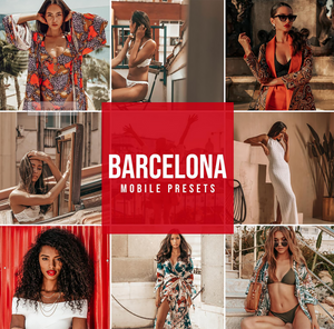 BARCELONA DESKTOP LIGHTROOM PRESETS