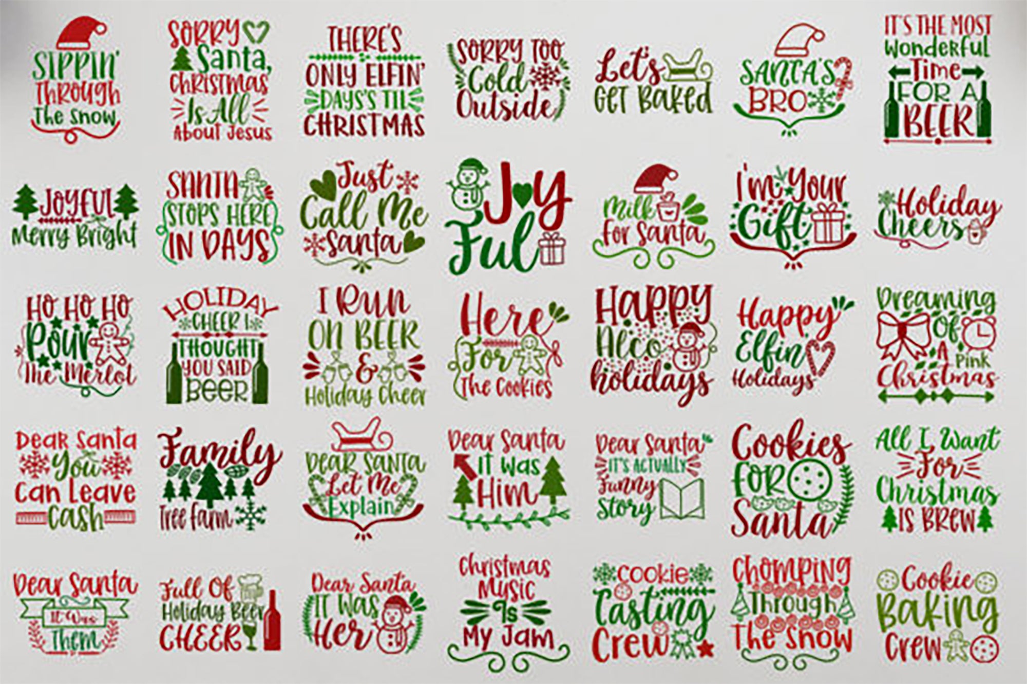 Christmas SVG Bundle 50 designs