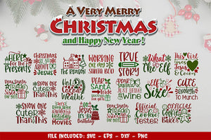 Christmas SVG Bundle 50 designs